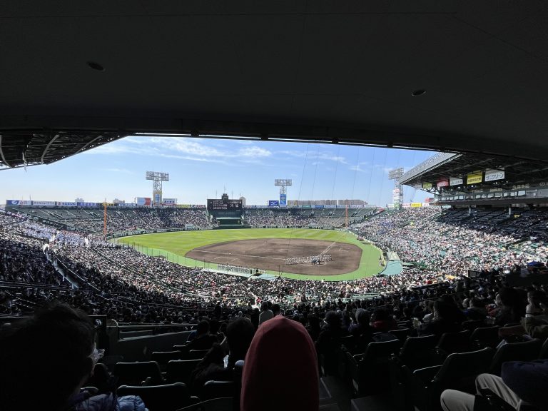 阪神甲子園球場に高校野球観戦に行ってきた